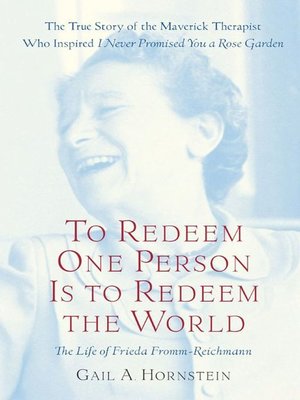 cover image of To Redeem One Person Is to Redeem the World